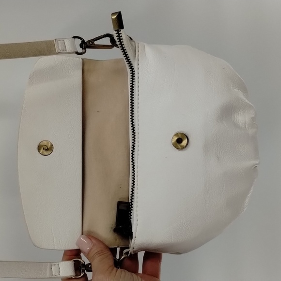 Anthropologie Emma convertible belt bag white two adjustable straps only - Picture 8 of 14